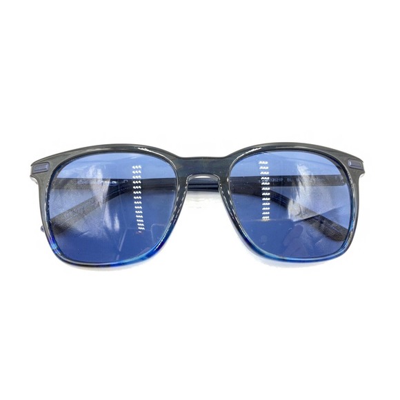 Eddie Bauer EB 32621P Dark Blue Square Sunglasses Blue Lens 52-19 135 Polarized - Picture 12 of 12